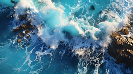 Sea ​​Waves - AI Generated