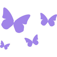 Obraz na płótnie Canvas Butterfly Minimalist Boho