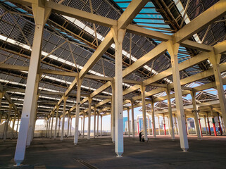 forum park of the city of barcelona