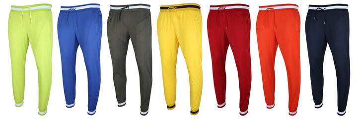 Images of a man's track pants