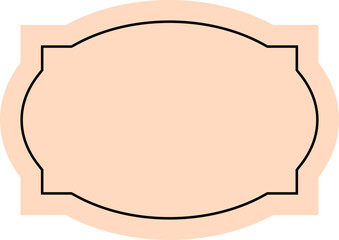 Vintage frames and labels vector illustration.