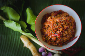 Mix of chili and garlic