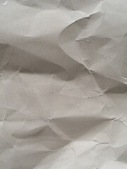 Crumpled cardboard surface. Old paper background pattern, rough texture and copy space or empty...