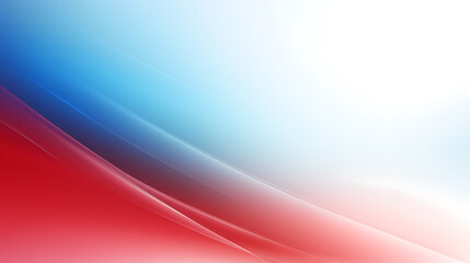 red and blue wave abstract background, texture, ai generative - obrazy, fototapety, plakaty