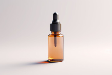 Naklejka premium Mockup Of Beauty Serum Product Bottle
