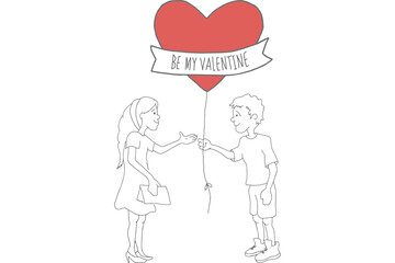 Digital png illustration of be my valentine text on transparent background