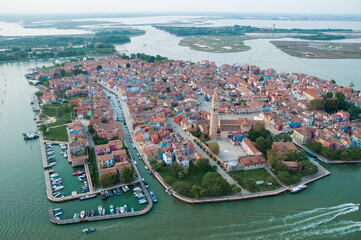 Isola di Murano Venezia dall'alto
