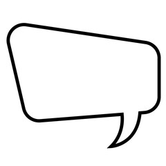 illustration of a speech bubble, SPEECH BUBBLE, TALK BALLOON