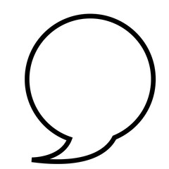 illustration of a speech bubble, SPEECH BUBBLE, TALK BALLOON