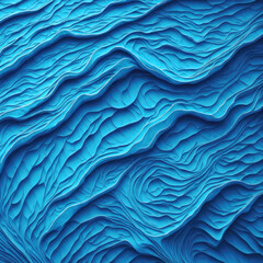 Texture in form of ultramarine sand dunes. High quality photo