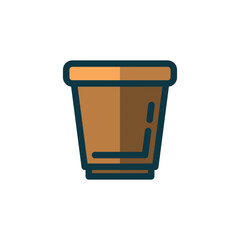 Digital png illustration of cup of coffee on transparent background
