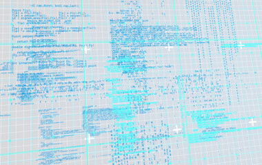 Digital png illustration of digital interface on transparent background