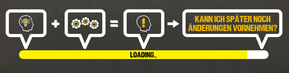 Kann ich später Änderungen vornehmen?	