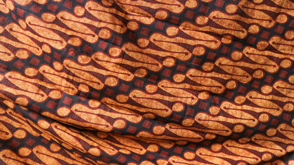 Traditional batik native to Pekalongan, Central Java, Indonesia with elegant classic motifs