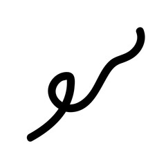 Squiggle abstract line
