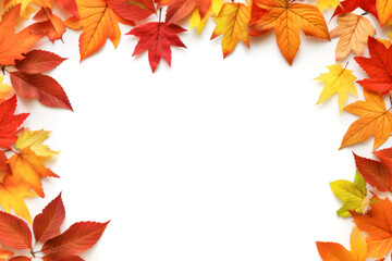 Fototapeta premium Colorful autumn leaves as background