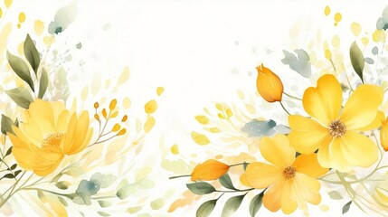 Fototapeta na wymiar Watercolor flowers seamless background.For fabric design. Beautiful flower pattern