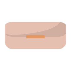 Isolated colored purse icon Vector