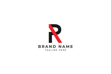 R Letter Logo Design Vector Illustration