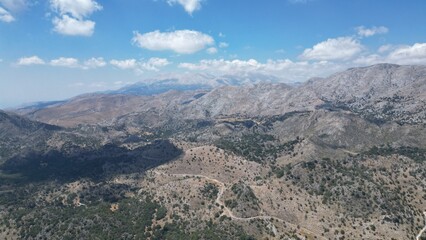 Fototapeta na wymiar Greckie góry