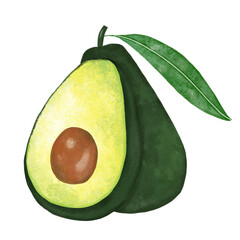 Wellness with avocado