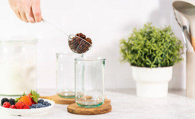 Mixed Berry Boba Smoothie