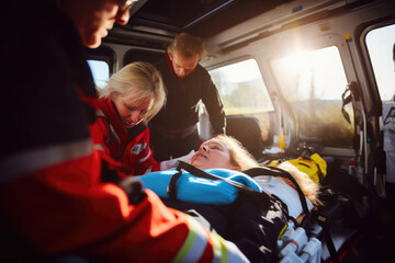 Life-Saving Airlift: Paramedics in Action