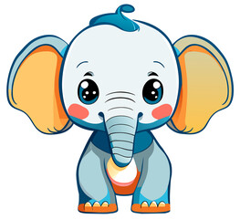 Obraz premium elephant cartoon