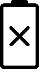 Dead battery icon