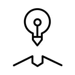 Judge Justice Law Outline Icon