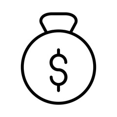 Judge Justice Law Outline Icon