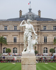 Statue of Artemis Godess at Luxembourg Gardens, Paris