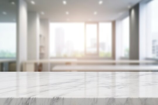 used montage splay bokeh stone your marble background products office space interior blurred can tabletop