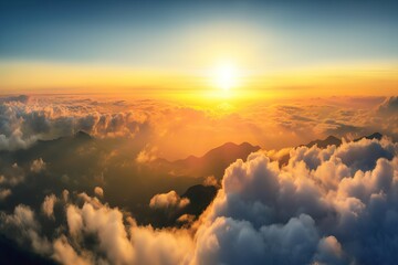 clouds nature sky new blue background year fuji sunrise good panorama horizon abstract new new sun strong life shining mount all beginning top