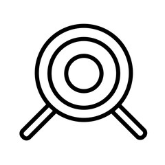  Dart  Seo Target  Glyph Icon
