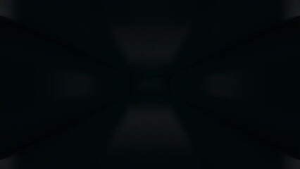 Endless corridor with neon laser lines abstract motion background with bright neon rays and glowing lines. Looped 3d animation, neon tunnel with square frames. Abstract cycled background. 3d animation - Powered by Adobe