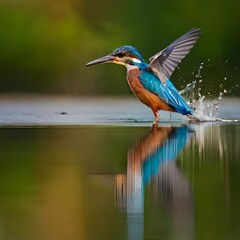 kingfisher Generated Ai