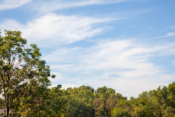 Fototapeta premium Beautiful sky in Ohio