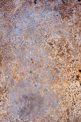 Rusty metal texture and background.