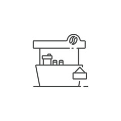 coffee stall icon