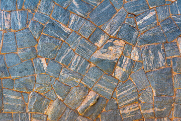 Background and texture made of stones