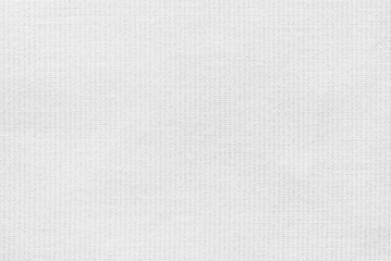 Fototapeta na wymiar White cotton twill fabric pattern close up as background