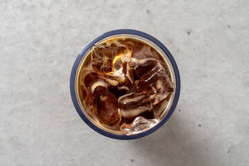 Ice, Americano, coffee, latte, cafe latte,