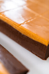 Caramel fudge
