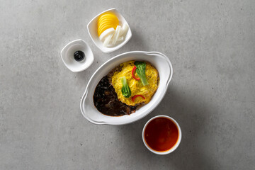 Chinese food, Chinese food, Black Bean Noodles, Jjamppong, Sweet and Sour Pork, Fried Rice, Samseon Jjamppong, Cream Shrimp