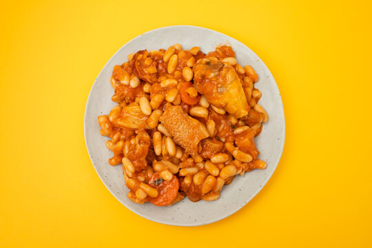 Typical portuguese dish Tripas a moda do porto