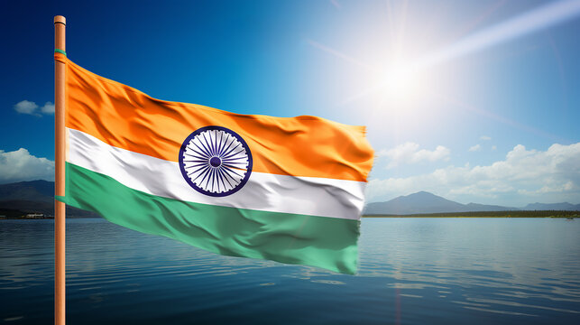 vandeira india positiva energia do amor 