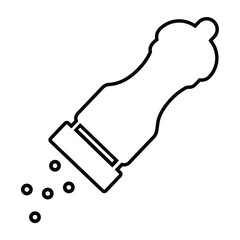 Pepper, mill, food icon