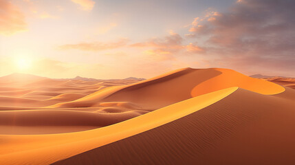 Fototapeta na wymiar desert sand dunes