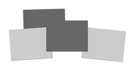 Insert report or screenshoot blank template white, grey and black for presentation layouts and design.
